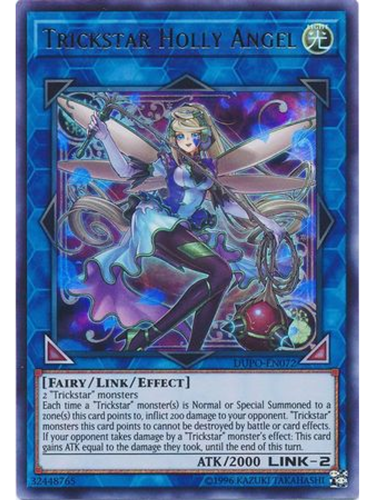 Trickstar Holly Angel - DUPO-EN072 - Ultra Rare Unlimited 1