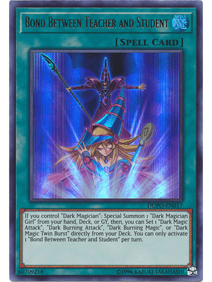 Bond Between Teacher and Student - DUPO-EN017 - Ultra Rare Unlimited