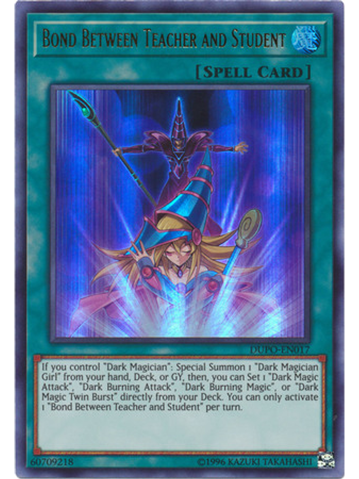 Bond Between Teacher and Student - DUPO-EN017 - Ultra Rare Unlimited 1