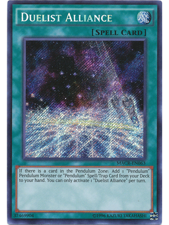 Duelist Alliance - MACR-EN063 - Secret Rare Unlimited 1