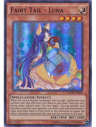 Fairy Tail - Luna - MACR-EN038 - Super Rare Unlimited