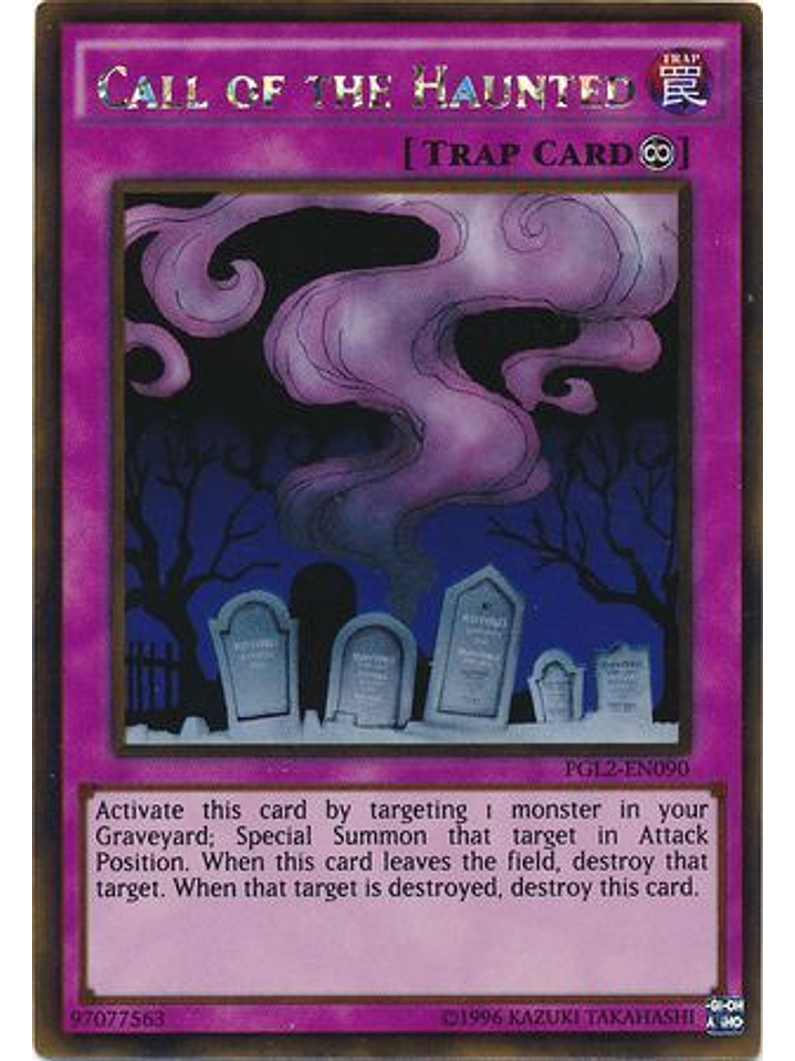 Call of the Haunted - PGL2-EN090 - Gold Rare Unlimited 1