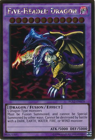 Five-Headed Dragon - PGL2-EN078 - Gold Rare Unlimited