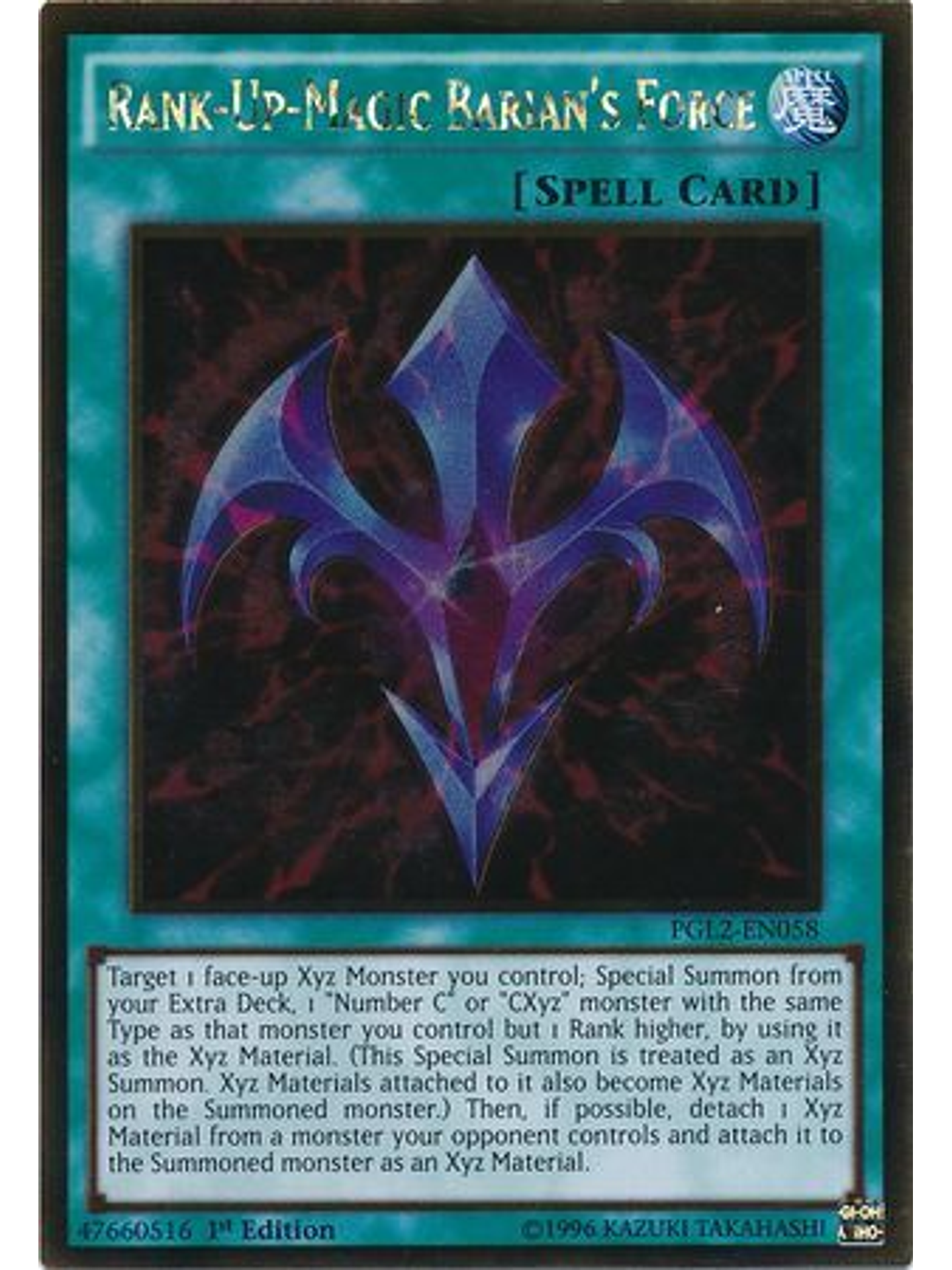Rank-Up-Magic Barian's Force - PGL2-EN058 - Gold Rare Unlimited 1