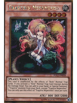 Traptrix Nepenthes - PGL2-EN038 - Gold Rare Unlimited