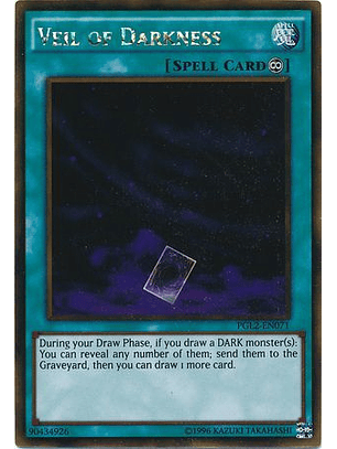 Veil of Darkness - PGL2-EN071 - Gold Rare Unlimited