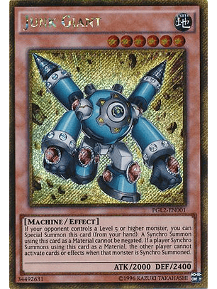 Junk Giant - PGL2-EN001 - Gold Secret Rare Unlimited