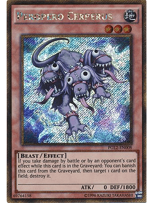 Peropero Cerperus - PGL2-EN008 - Gold Secret Rare Unlimited