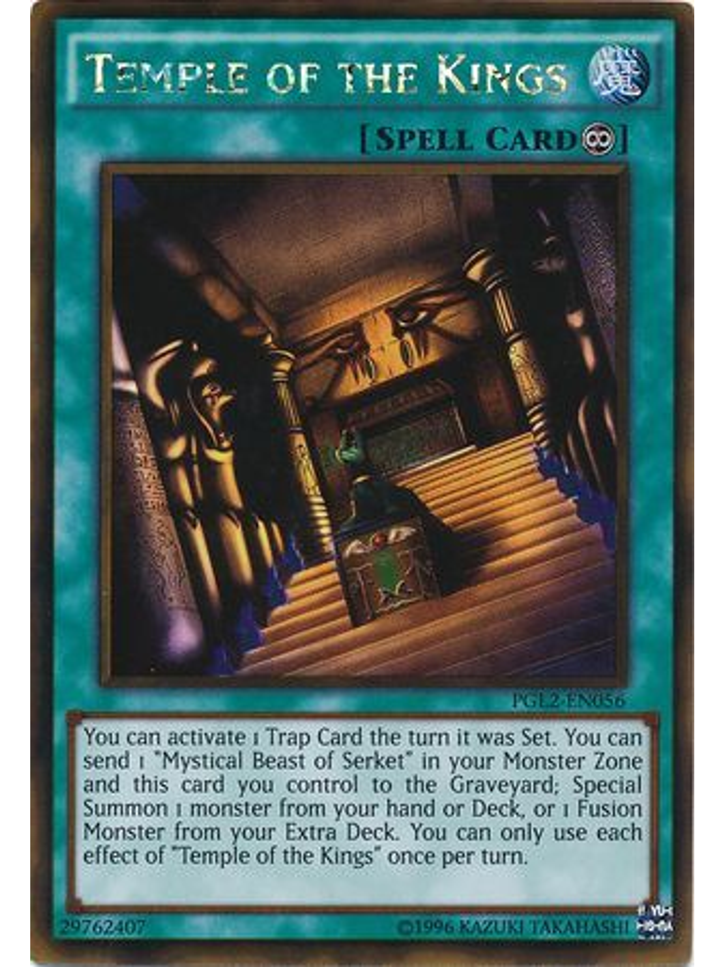 Temple of the Kings - PGL2-EN056 - Gold Rare Unlimited 1