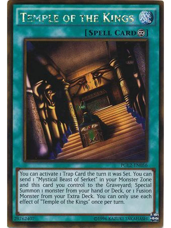 Temple of the Kings - PGL2-EN056 - Gold Rare Unlimited 1