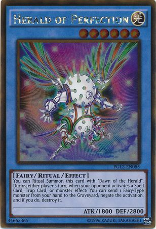 Herald of Perfection - PGL2-EN085 - Gold Rare Unlimited