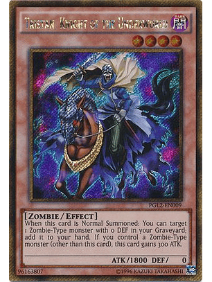 Tristan, Knight of the Underworld - PGL2-EN009 - Gold Secret Rare Unlimited