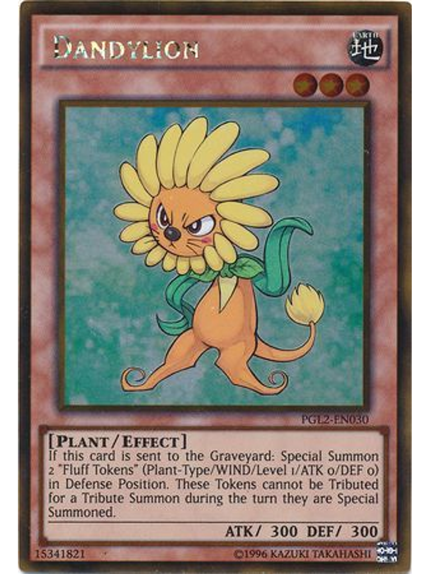 Dandylion - PGL2-EN030 - Gold Rare Unlimited 1