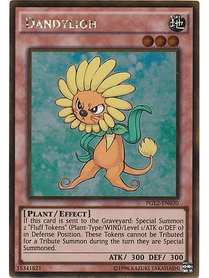 Dandylion - PGL2-EN030 - Gold Rare Unlimited
