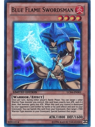 Blue Flame Swordsman - LC04-EN001 - Ultra Rare