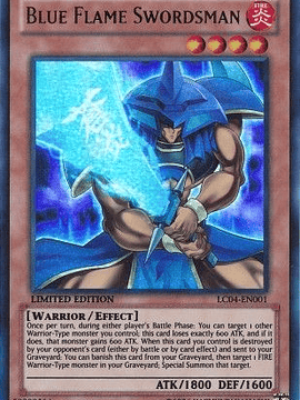 Blue Flame Swordsman - LC04-EN001 - Ultra Rare