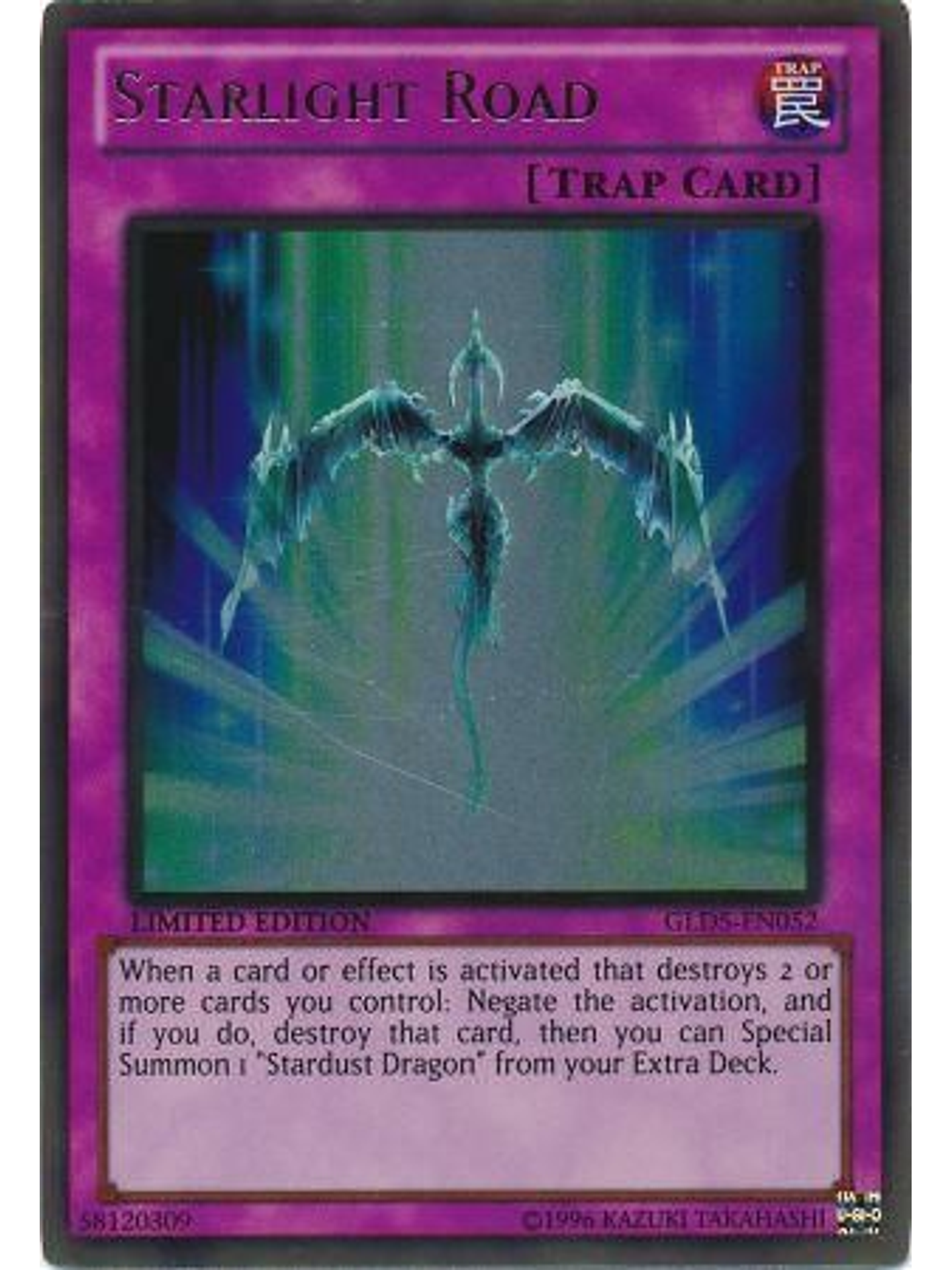 Starlight Road - GLD5-EN052 - Gold Rare 1