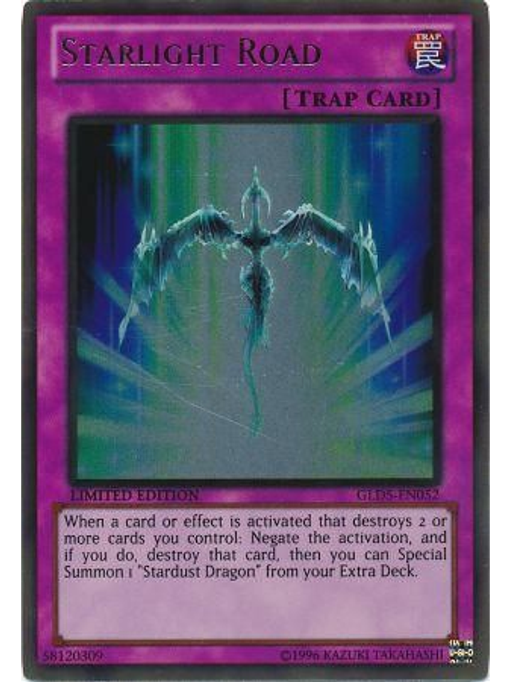 Starlight Road - GLD5-EN052 - Gold Rare 1