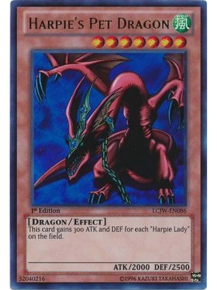 Harpie's Pet Dragon - LCJW-EN086 - Ultra Rare 1