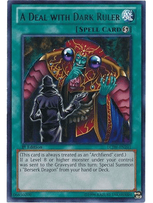 A Deal with Dark Ruler - LCJW-EN241 - Rare