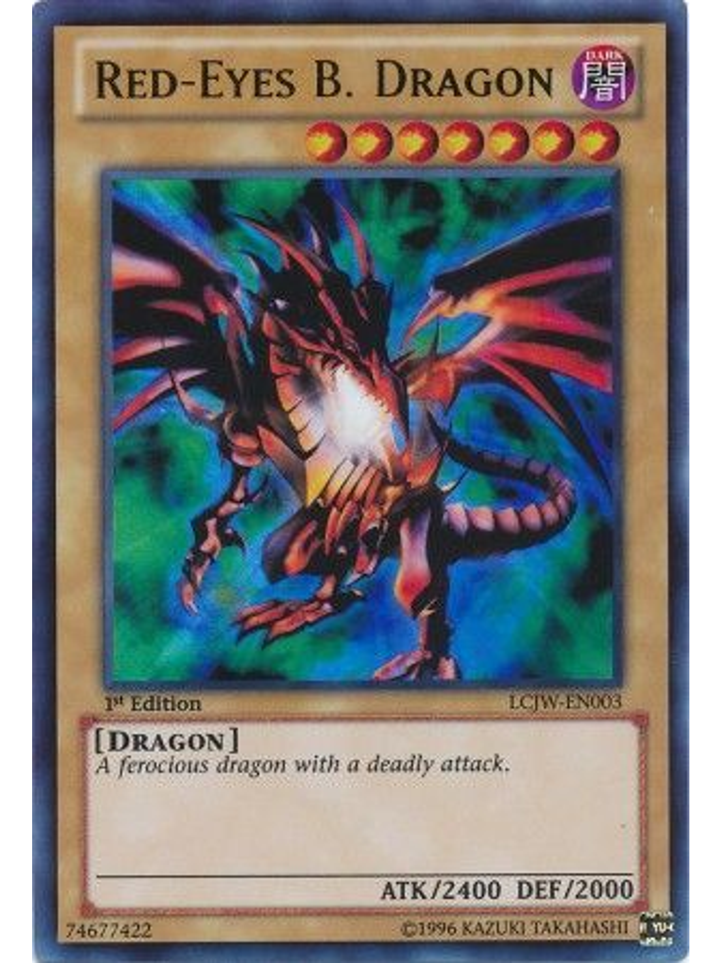 Red-Eyes B. Dragon - LCJW-EN003 - Ultra Rare 1