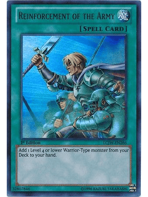Reinforcement of the Army - LCJW-EN286 - Ultra Rare