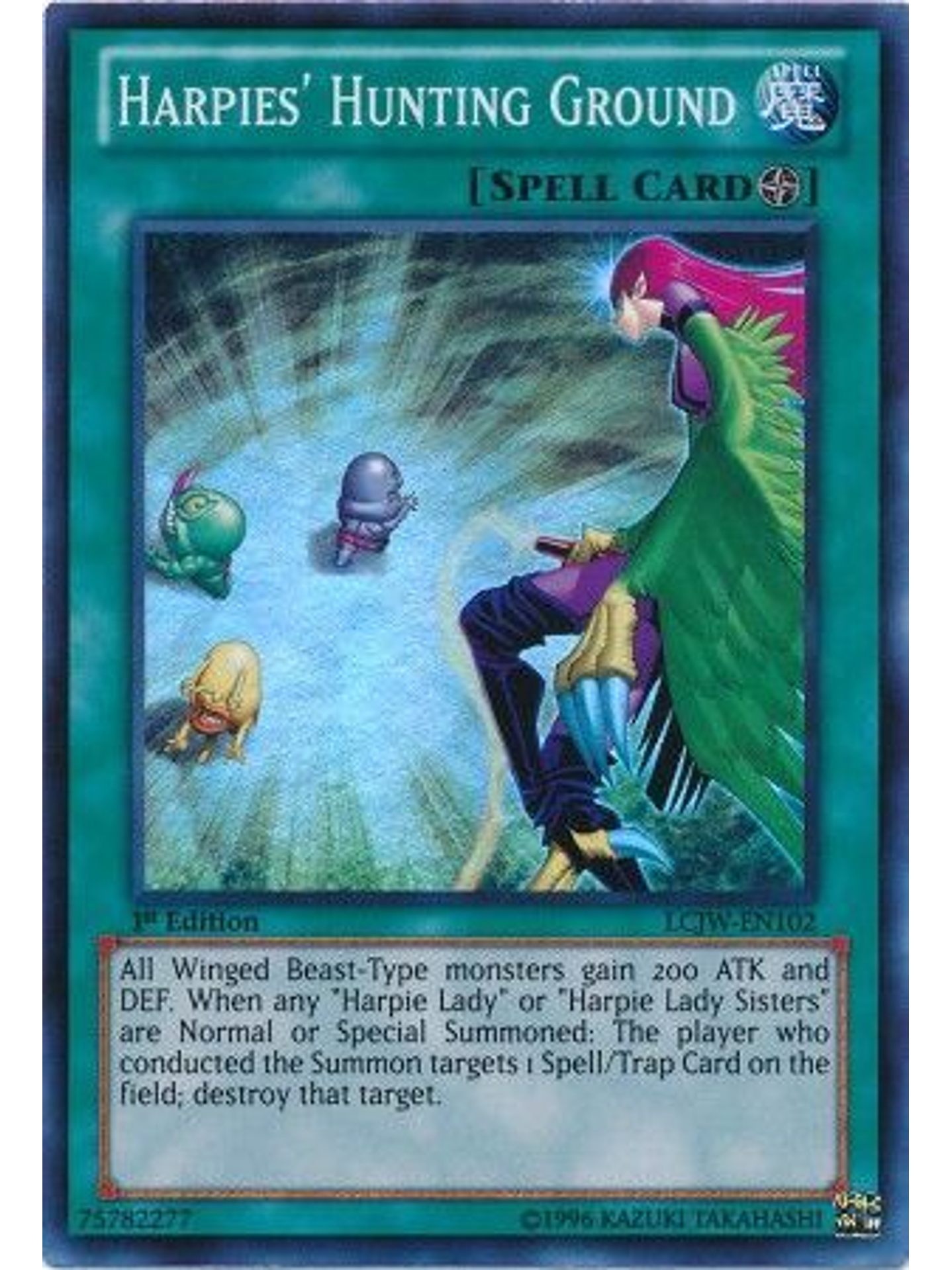 Harpies' Hunting Ground - LCJW-EN102 - Super Rare 1