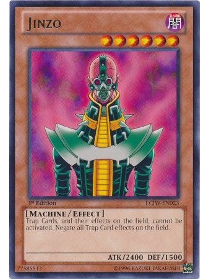 Jinzo - LCJW-EN023 - Rare 1