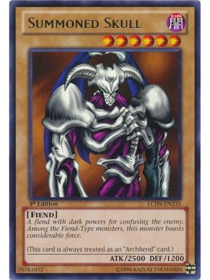 Summoned Skull - LCJW-EN235 - Rare 1