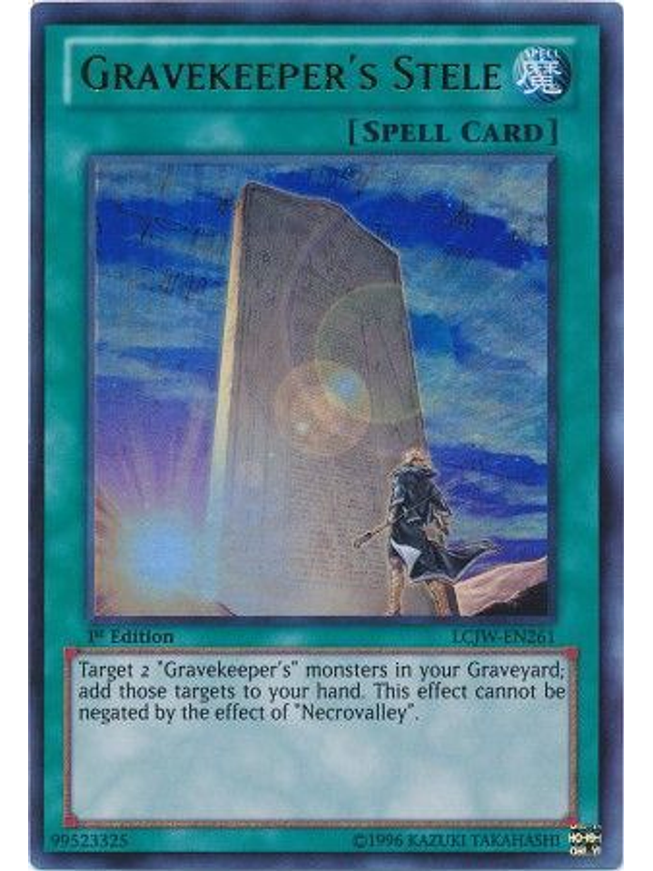 Gravekeeper's Stele - LCJW-EN261 - Ultra Rare 1