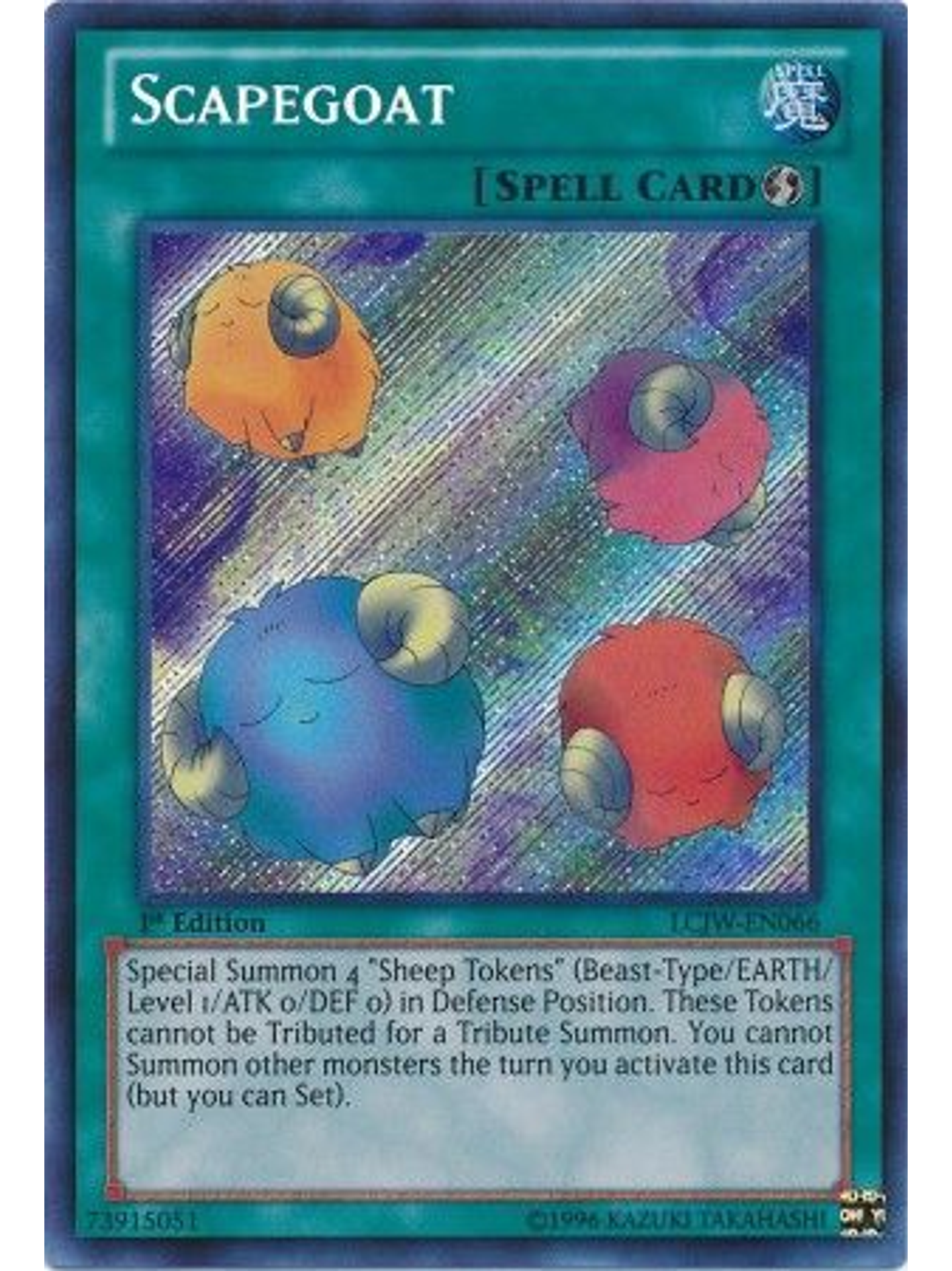 Scapegoat - LCJW-EN066 - Secret Rare 1