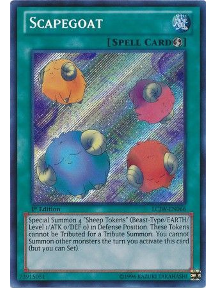 Scapegoat - LCJW-EN066 - Secret Rare 1