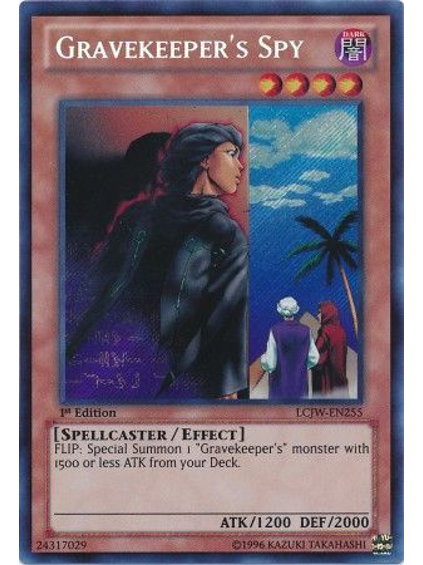 Gravekeeper's Spy - LCJW-EN255 - Secret Rare 1