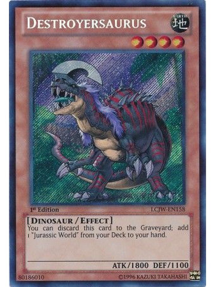 Destroyersaurus - LCJW-EN158 - Secret Rare 1