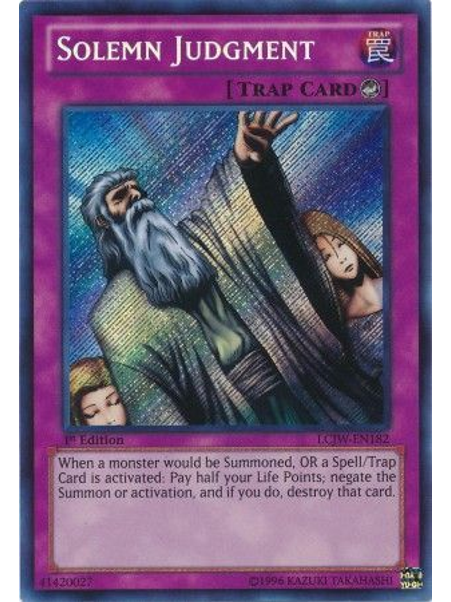 Solemn Judgment - LCJW-EN182 - Secret Rare 1