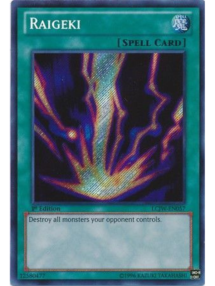 Raigeki - LCJW-EN057 - Secret Rare 1