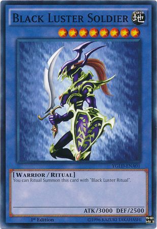 Black Luster Soldier - YGLD-ENA01 - Common 1st Edition