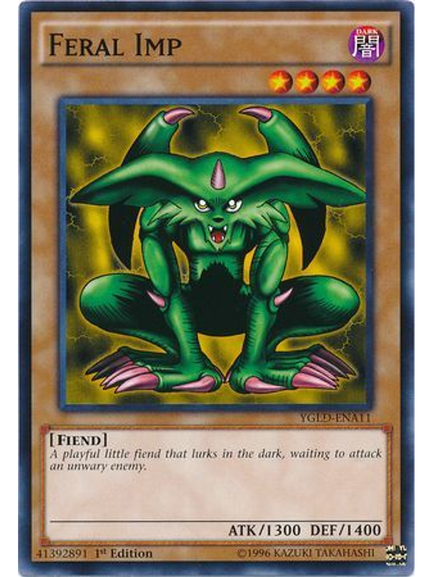 Feral Imp - YGLD-ENA11 - Common 1st Edition 1