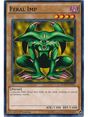 Feral Imp - YGLD-ENA11 - Common 1st Edition
