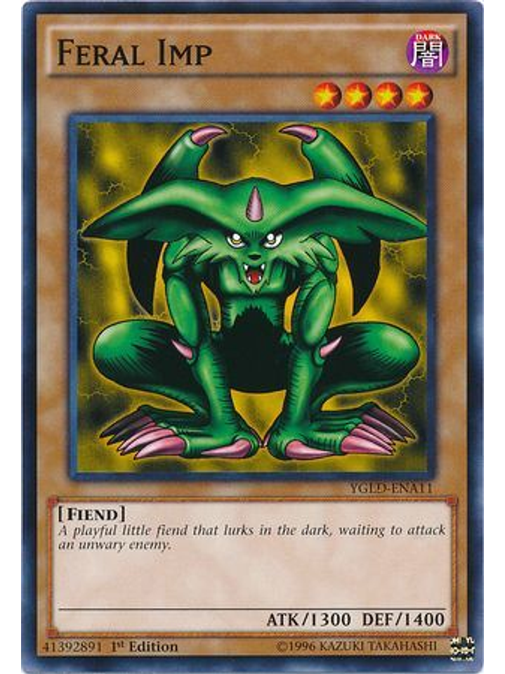 Feral Imp - YGLD-ENA11 - Common 1st Edition 1