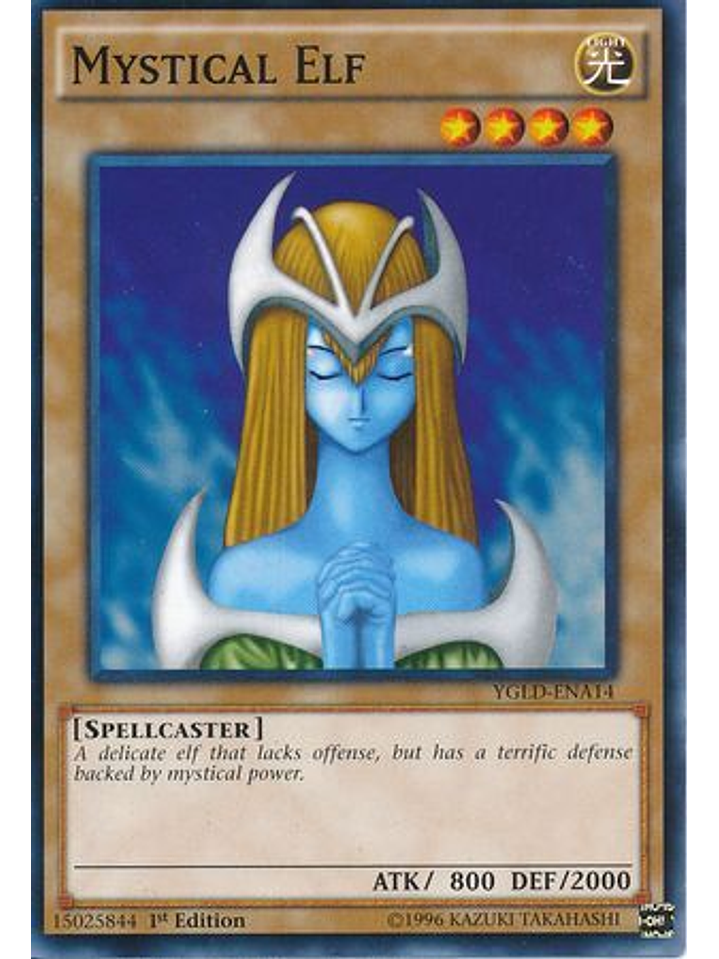 Mystical Elf - YGLD-ENA14 - Common 1st Edition 1