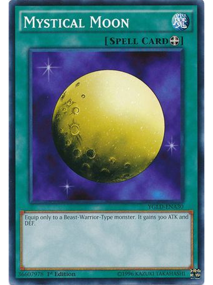 Mystical Moon - YGLD-ENA30 - Common 1st Edition 1