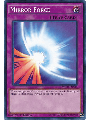 Mirror Force - YGLD-ENA37 - Common 1st Edition