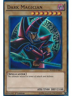 Dark Magician - YGLD-ENB02 - Ultra Rare 1st Edition