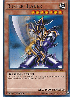 Buster Blader - YGLD-ENB04 - Common 1st Edition