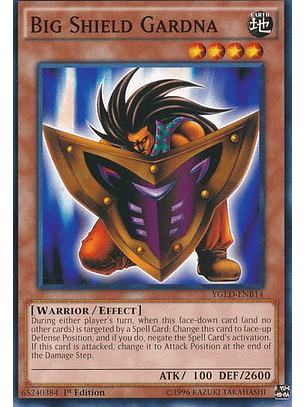 Big Shield Gardna - YGLD-ENB14 - Common 1st Edition