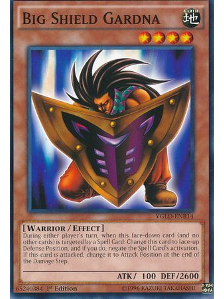 Big Shield Gardna - YGLD-ENB14 - Common 1st Edition 1