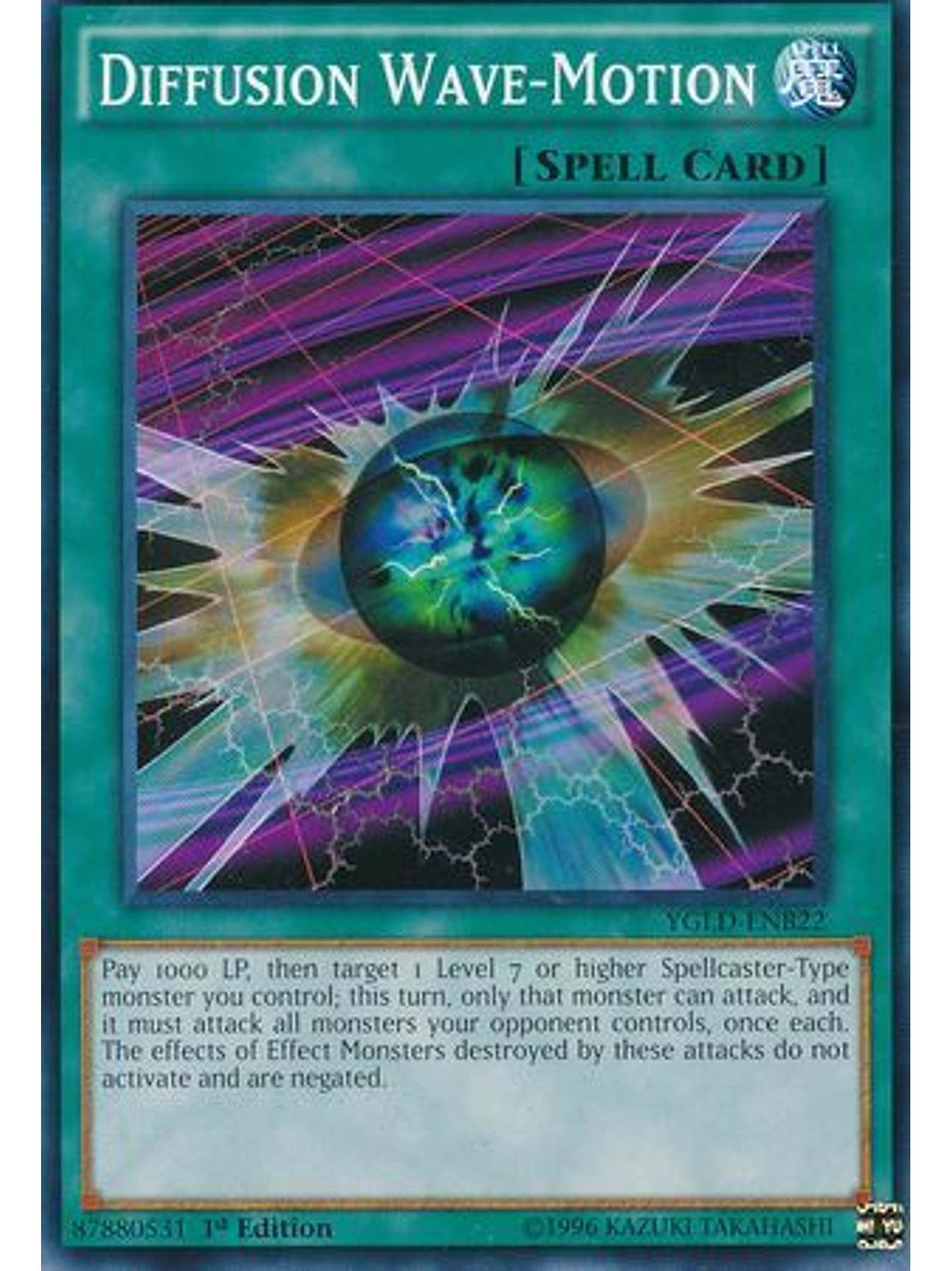 Diffusion Wave-Motion - YGLD-ENB22 - Common 1st Edition 1