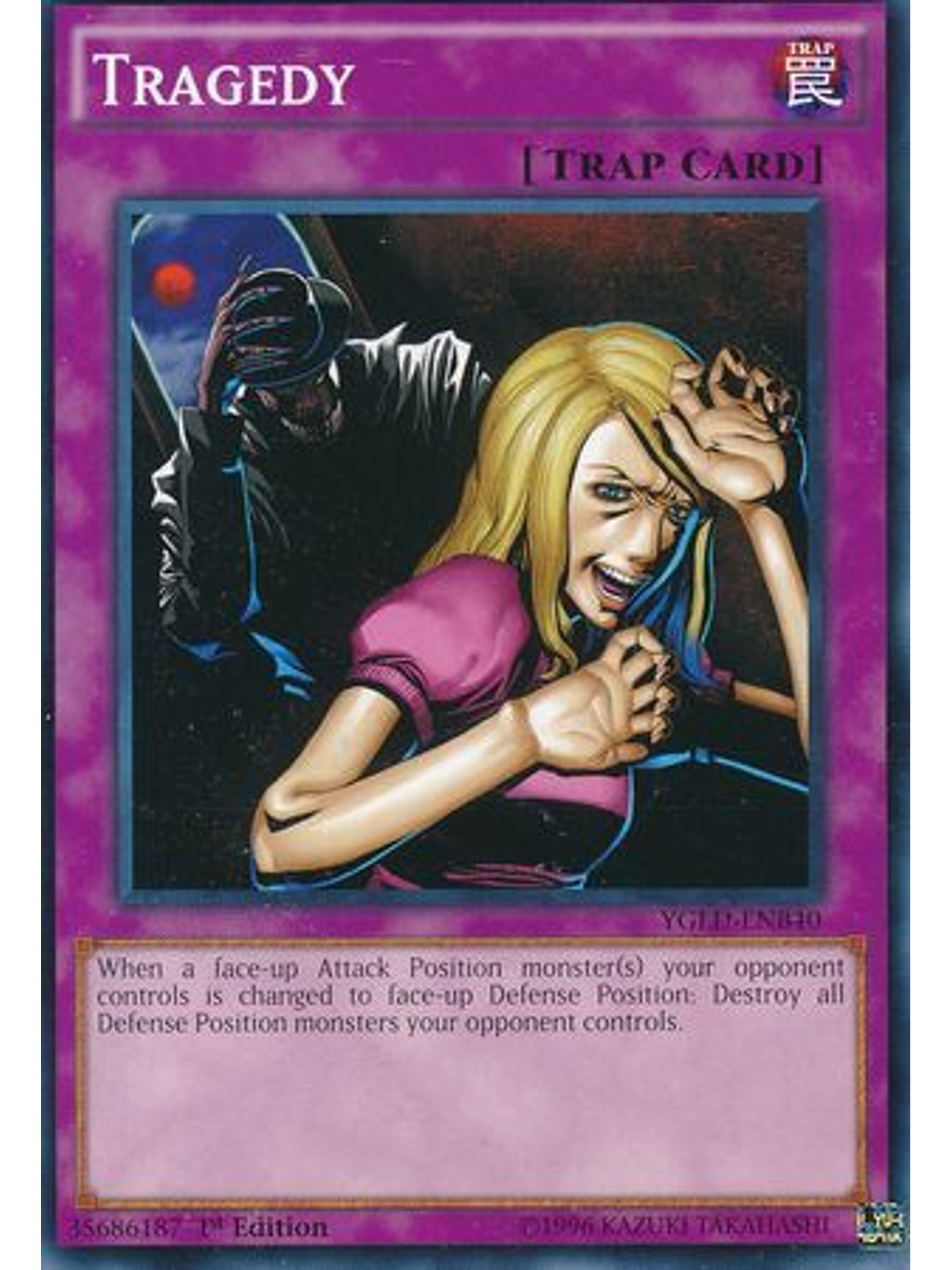 Tragedy - YGLD-ENB40 - Common 1st Edition 1