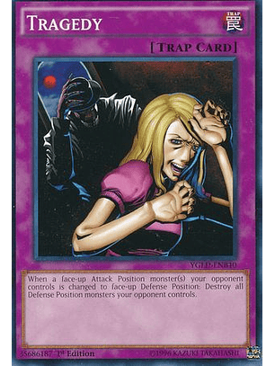 Tragedy - YGLD-ENB40 - Common 1st Edition